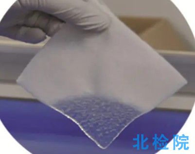 生物止血功能性敷料，海藻生物膠測試