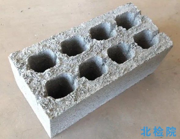 非承重混凝土空心磚測(cè)試